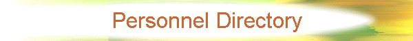 Personnel Directory